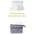 thumbnail image 5 of DLAPL Embroidered Bucket Hat for Women Men Fashion Summer Beach Fisherman Cap, Rose White, 5 of 5