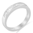 thumbnail image 4 of Sterling Silver 1/3ct. TDW Diamond Wedding Band Ring (H-I, I2), 4 of 7