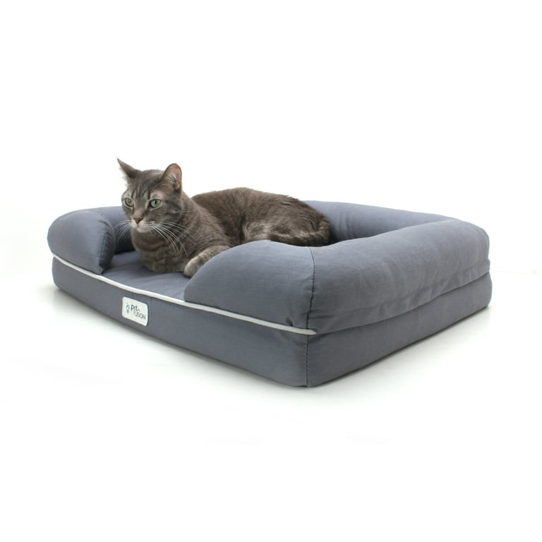 PetFusion Ultimate Dog Bed Lounge Small with Solid Memory Foam