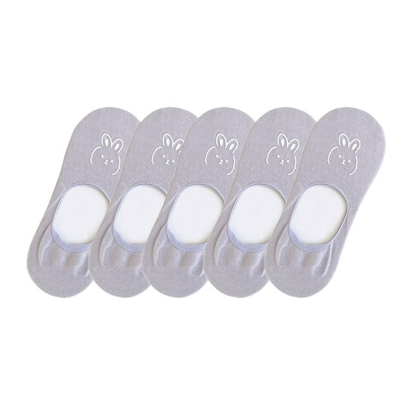5 pairs No Show Socks for Womens Size 6-9, Ultra Low Cut Liner Silk Breathable Socks Ice Feeling socks, Nonslip Liner Invisible Hidden Thin Socks