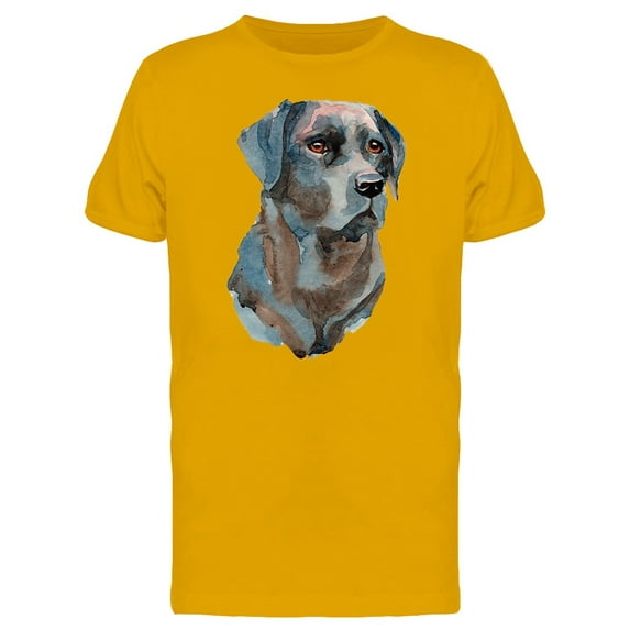 Labrador Painting T-Shirt Men -Image by Shutterstock, Male 3X-Large