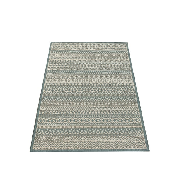 Contemporary Indoor / Outdoor Sisal Area Rug by Benissimo NonSkid