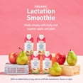 thumbnail image 6 of Sweetie Pie Organics Lactation Smoothie, Apple Pear, Support Breast Milk Production for Nursing and Pumping, No Artificial Sweeteners, Flavors, or Dyes - 4 Pack, 6 of 10