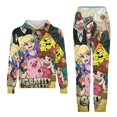 thumbnail image 2 of Gravity Falls 2 Piece Outfits Hoodie Sweatsuits Set Sweatpants Long Sleeve Sweatshirt Matching Joggers Tracksuit Sets, 2 of 7