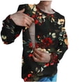 thumbnail image 2 of Edvintorg Maternity Sweatshirts for Women Long Sleeve Winter Round Neck Casual Pullover Maternity Tops with Zipper Nursing Shirts for Breastfeeding, 2 of 5