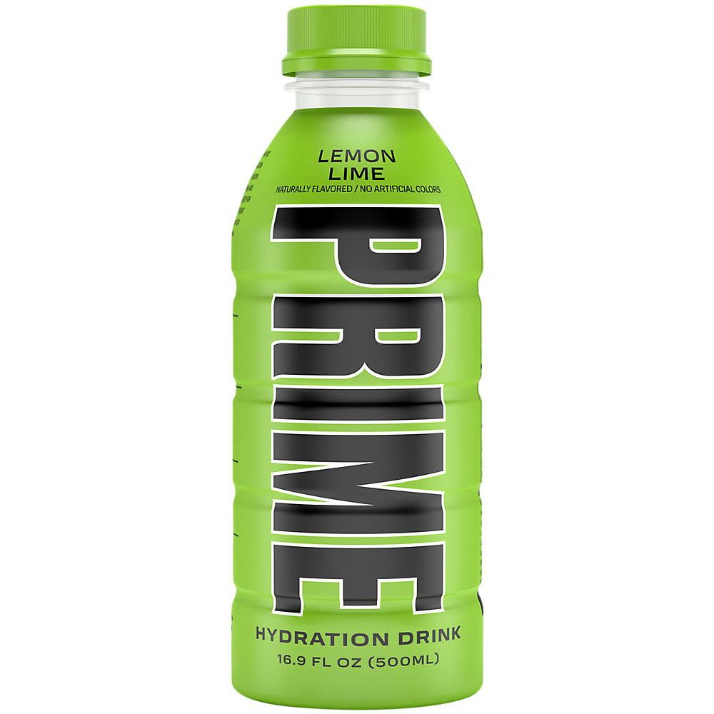 Prime Hydration with BCAA Blend for Muscle Recovery Lemon Lime (12 Drinks, 16 fl oz. Each) - image 2 of 4