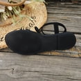 thumbnail image 5 of DIVVce Crisscross Strap Elastic Ankle Sandals For Women Open Toe Comfortable Casual Summer Footwear, 5 of 8