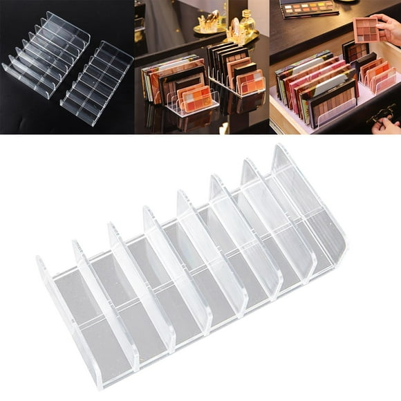 Organizador de maquillaje Shamjiam 7 rejillas 6.69x3.34x1.57 pulgadas