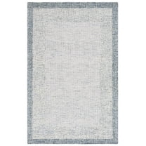 SAFAVIEH Metro Elwin Bordered Area Rug, Ivory/Grey, 5' x 8'