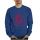 thumbnail image 1 of Sudaderas sin capucha para hombre, estilo casual, a la moda, con cuello redondo, estampado, de manga larga, blusas de manga larga y cuello redondo, blusas de poliéster para hombre, 1 of 3