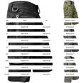 thumbnail image 3 of Men's Cargo Shorts 3/4 Relaxed Fit Outdoor Hiking Shorts Elastic Waist Casual Running Bottoms with Multi Pockets for Daily Travel Grey 4Xl, 3 of 3