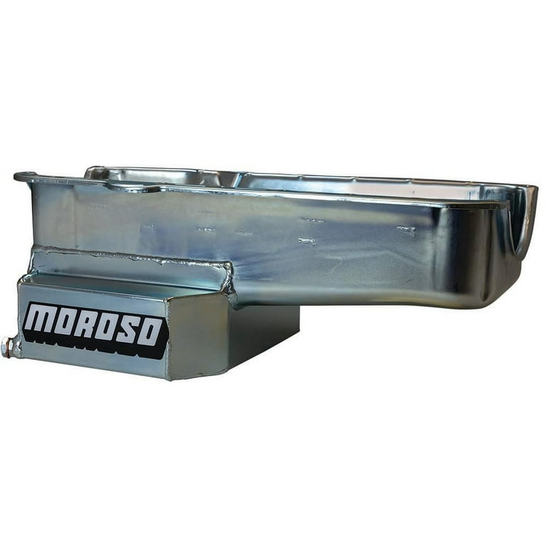 Moroso SBC RR 7qt Oil Pan w/LH Dipstick Pre-1980 Moroso SBC RR 7qt Oil Pan w/LH Dipstick Pre-1980