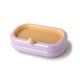 thumbnail image 1 of Jabonera de pared con drenaje para baño, color morado, 1 of 12