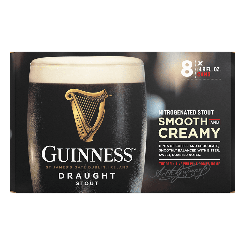 Guinness Draught in Can 8PK 14.9oz
