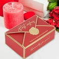 thumbnail image 2 of 50Pcs Unique Envelope Shape Paper Candy Box Candy Holder Wedding Party Accessories DecorationRed, 2 of 11