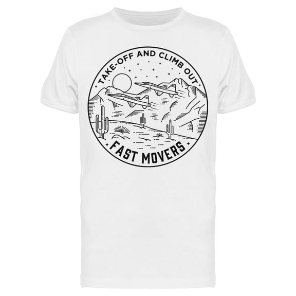 Take Off And Climb Out Graphic Tee Men's -Image by Shutterstock