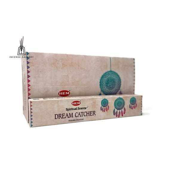 Spiritual Scents Dream Catcher Masala Incense Sticks | Box of 12 Packs - 15 Grams Each