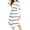 RL-Stripe White, variant on Women's Maxi Dresses Plus Size Sleeveless Summer Casual Sundress Short Dress With Pockets,Flora Blue M