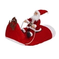 thumbnail image 2 of Perro Cachorro Mascota Navidad Jersey Santa Ropa SG Sunnimix Abrigo de disfraces de cachorro, 2 of 8