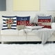 thumbnail image 5 of Funda de almohada de 4 piezas con estampado de bandera del Día de la Independencia, juego de cuatro piezas con estampado de terciopelo melocotón, funda de almohada para sofá, funda de cojín para dormi, 5 of 6