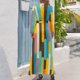 thumbnail image 2 of Vestido largo azul con palitos de helado y bloques de colores retro, vestidos de fiesta para mujer, vestidos para mujer, vestidos para mujer, 2 of 4