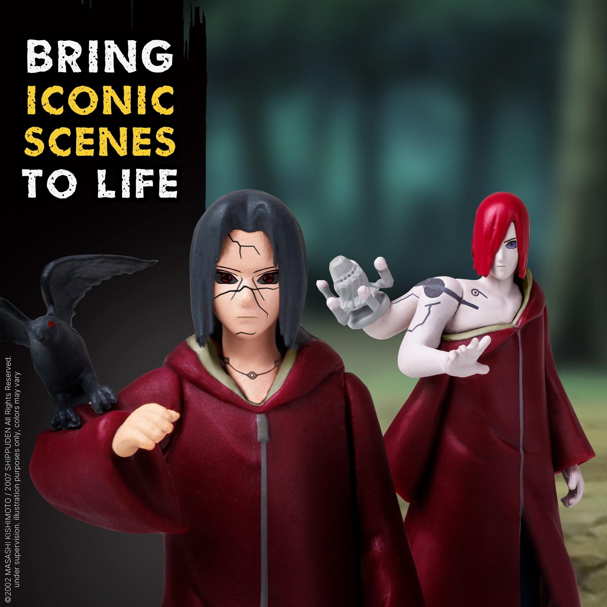 Naruto Shippuden Edo Tensei Mini Figure in Coffin Capsule, 1 pack