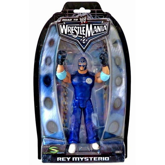 WWE Wrestling Road to WrestleMania 22 Series 1 Rey Mysterio Action Figure