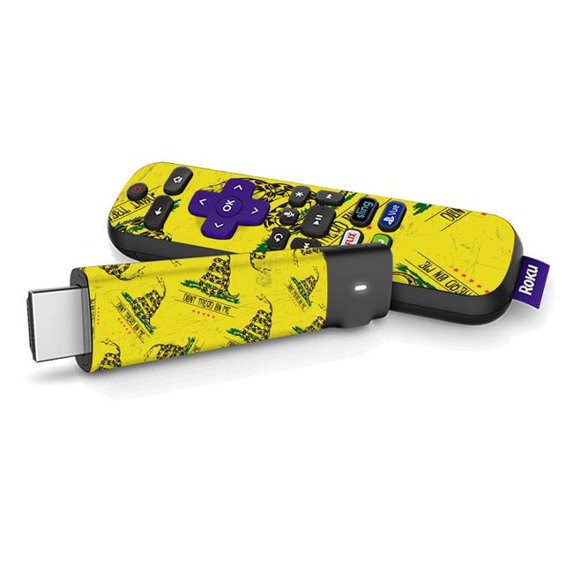 Skin Decal Wrap Compatible With Roku Streaming Stick + Sticker Design Tread Lightly
