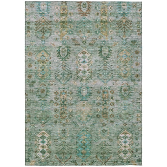 Dalyn Rugs Machine Washable Indoor/Outdoor Chantille ACN2047 Sage 2'6" x 3'10" Rug