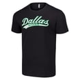 thumbnail image 2 of Men's Starter Black Dallas Stars Tailsweep T-Shirt, 2 of 3