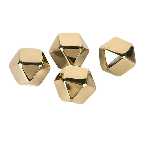 Fiudx Juego de Piedras de Whisky de Metal, Regalos Geniales para Hombres, Piedras de Acero Inoxidable para Whisky y Cerveza, Regalos Únicos para Esposos, Abuelos, Aniversarios y Navidad (1 Juego)