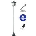 thumbnail image 7 of C Cattleya 1-Light Dusk to Dawn LED Outdoor Solar Post Light, 7 of 7