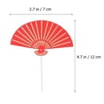 thumbnail image 2 of Zhiyie 24Pcs Chinese Style Cake Topper Decorative Cake Insert Cards for New Year (Red), 2 of 11