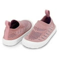 thumbnail image 3 of JAN & JUL Shoes for Toddler Girls, Easy-on Light-weight Everyday Sneaker (Pale Pink, US Size 7), 3 of 8