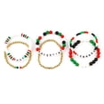 thumbnail image 1 of TQEHS Pulseras con colores de la bandera del Líbano, Palestina y Líbano, pulsera con la bandera nacional | A5D8, 1 of 6