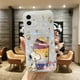 thumbnail image 3 of Funda de teléfono suave de lujo con diseño de dibujos animados de Snoopy, el amigo de Charlie Brown y Peanut para iPhone 11, 12, 13, 14 y 15 Pro Max con carcasa de diamante, 3 of 5