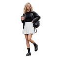 thumbnail image 3 of jiaxiM Girls Pleated Uniform Skirts with Shorts Elastic Waist Toddler Kids Cute Mini Tennis Skirt Girl Back to School Clothes, 3 of 5
