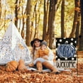 thumbnail image 5 of Fall Garden Flag 12.5x18in Double Sided Thanksgiving Blue Pumpkin Welcome Polka Dot Vertical Yard Flag Autumn Holiday Harvest Seasonal Outdoor Decoration for Outside Home Porch Yard Decor, 5 of 6