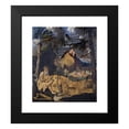 thumbnail image 2 of Hans Leu the younger 15x17 Black Modern Framed Museum Art Print Titled - Orpheus Among the Animals (1519), 2 of 5