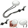 thumbnail image 2 of Adjustable Diving Rearview Mirror White 1Pack 2.3X2.3X0.6In, 2 of 6