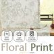 thumbnail image 4 of Cortinas Jinchan de lino con diseño floral de 160 cm de largo para sala, 4 of 9