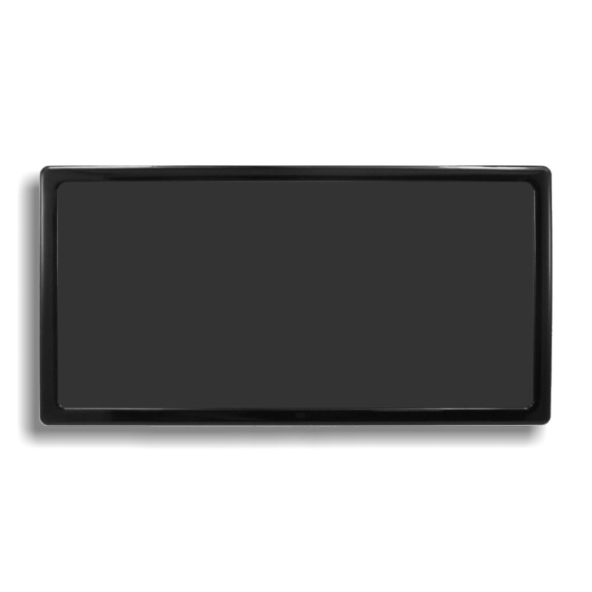 DEMCiflex Computer Dust Filter, 2 x 180mm OD Rectangle, Black Frame / Black Mesh