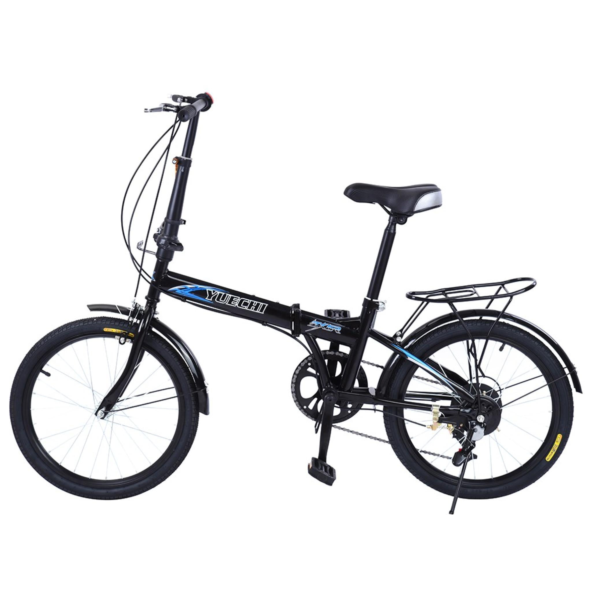 ​​Folding Bike Compact 20in Steel Frame Mini City Bicycle Urban Leisure Commuter 