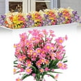 thumbnail image 5 of Aminojy Outdoor Artificial Fake Daisies Flowers, Shrubs Faux Plastic Greenery for Indoor Outside Hanging Plants Plastic Bushes for Window Box Hanging Planter Farmhouse Indoor Outside Decor, 5 of 9