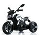 thumbnail image 1 of Moto Eléctrica Para Niños Aeiou Trimoto Montable 6v Blanco, 1 of 2