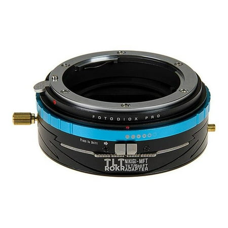UPC: 0847372045259 | Fotodiox TLTROKR-NikG-MFT Tilt & Shift Lens Mount Adapter for Nikon Nikkor Camera Body