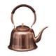 thumbnail image 2 of Tetera,Cafetera,Tetera de Kung Fu con mango de 1L,Hervidor de agua caliente hecho a mano,Tetera de cobre para estufas de inducción/gas, 2 of 9