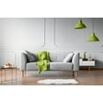 thumbnail image 2 of Imperial Home 50” x 60” Soft Fleece Throw Lime Green, 2 of 5