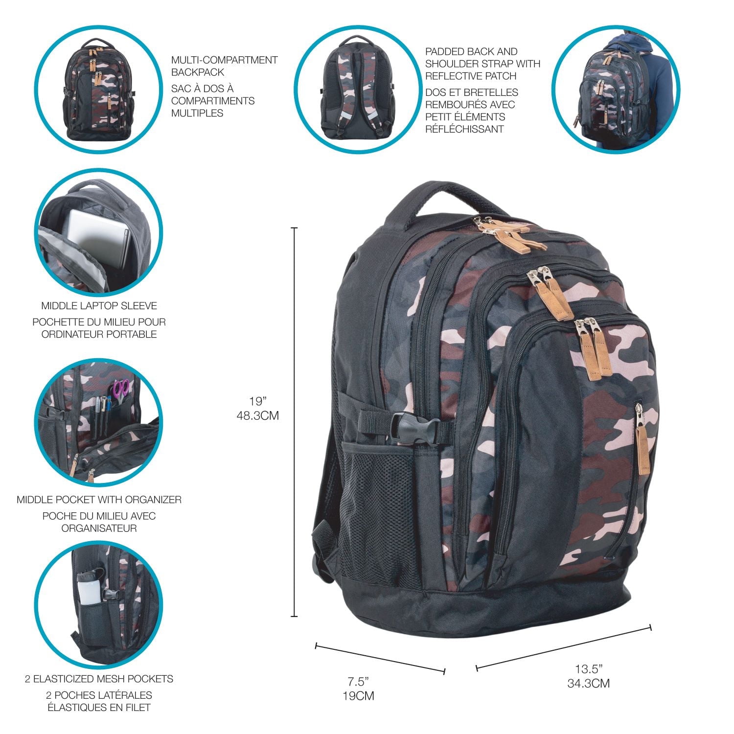 Jetstream Back Pack, School Backpack