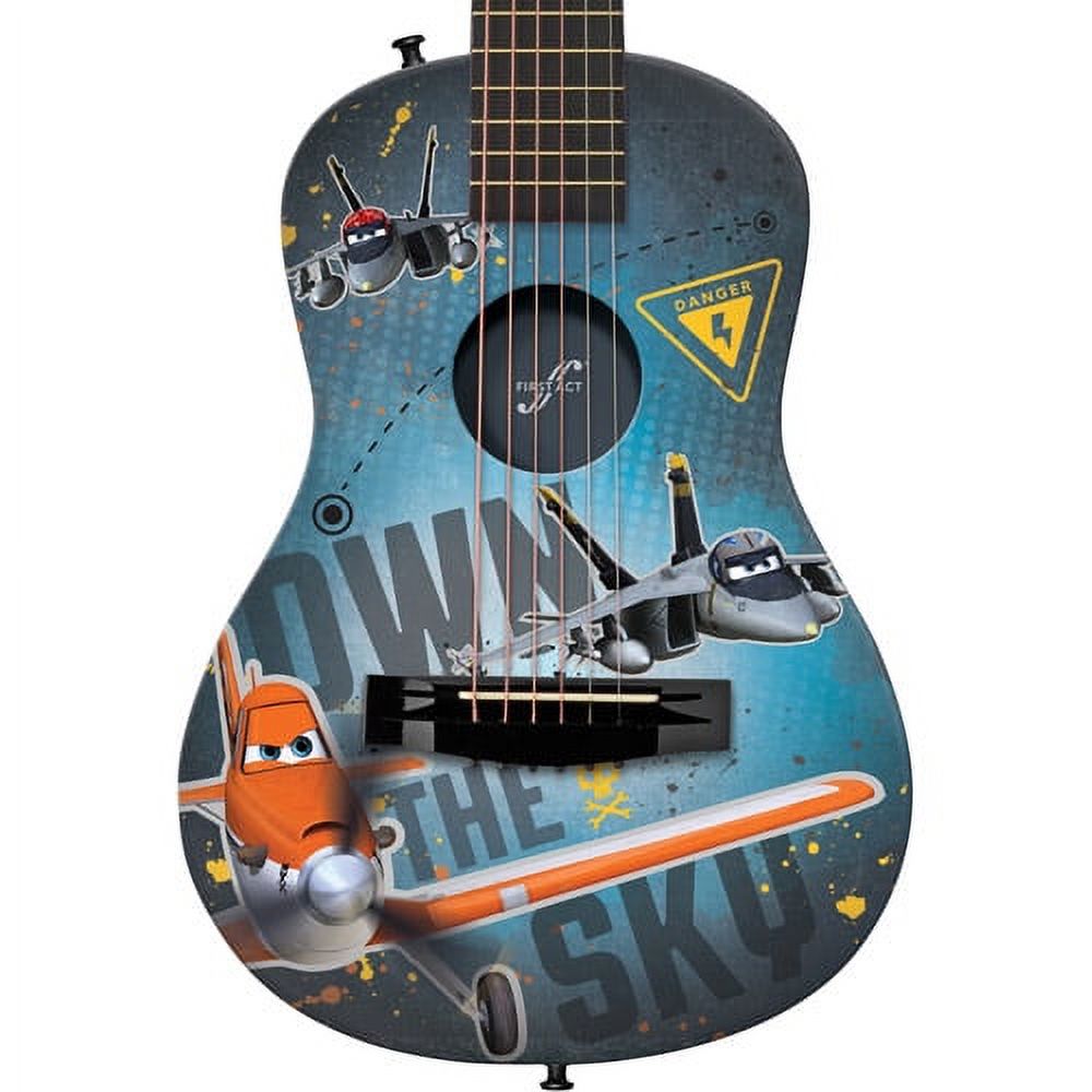 First Act Inc Disney Planes Grey Acoustic Guitar - image 2 of 2